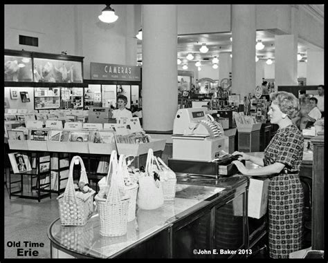 Erie Pennsylvania Pennsylvania History Vintage Mall Store Image