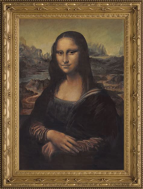 Mona Lisa In The Style Of Leonardo Da Vinci John Myatt