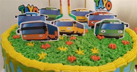 16 Resep Kue Ultah Tayo Enak Dan Mudah Cookpad