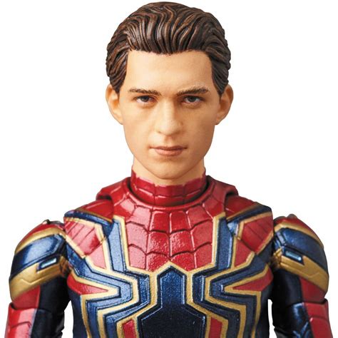 Avengers Infinity War Mafex Iron Spider Action Figure At Mighty