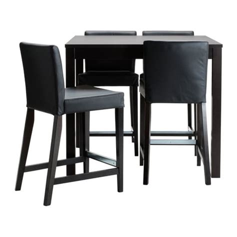 Bjursta Henriksdal Bar Table And 4 Bar Stools Ikea
