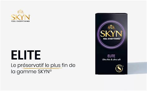 Skyn Elite Lot De 10 Préservatifs Sans Latex Skynfeel Pour Hommes