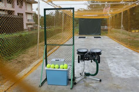 Latihan dalam perkhidmatan smk tanah putih. SMK Tanah Putih, Pahang rasmi Batting Cage dan Pitching ...