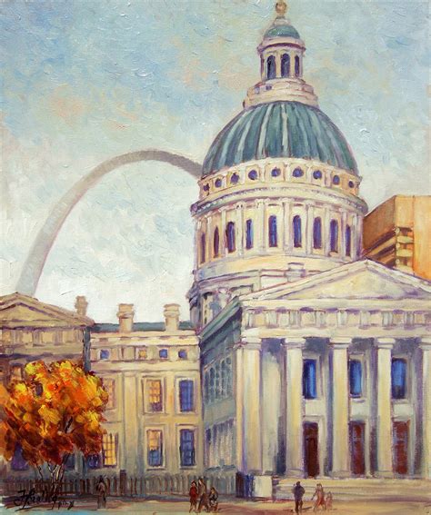 360° painting is the fastest growing paint franchise across america but is owned and operated locally. St.louis Old Courthouse Painting by Irek Szelag