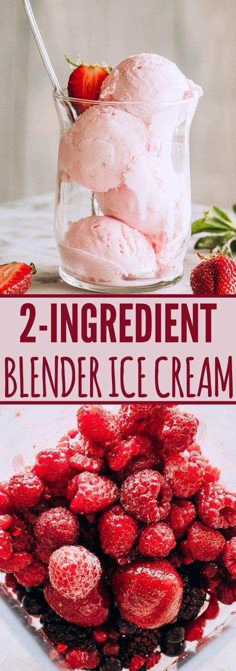 Here, we look at the best substitutes for some people are unable to use heavy cream, but they can try various substitutes instead. 2 Ingredient Homemade Ice Cream - Frozen berries blended ...