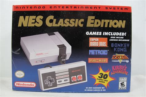 Nintendo Nes Classic Edition Retro Game Console Ebay