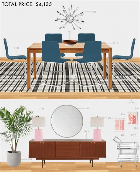 Budget Dining Room Modern Eclectic Emily Henderson