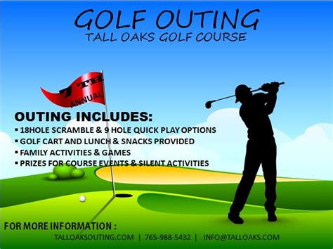 Golf Tournament Flyer Template Template Business