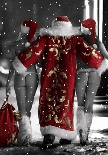 Sexy Santa Gif Sexy Santa Snow Discover Share Gifs