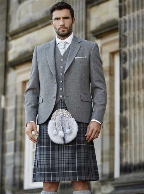 Grooms Kilt Granite Pride Kilt From Mccalls Contemporary Tweed