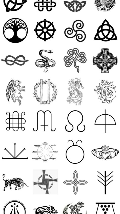 Tattoos Of Ancient Celtic Symbols To Protect Yourself Celtic Tattoos