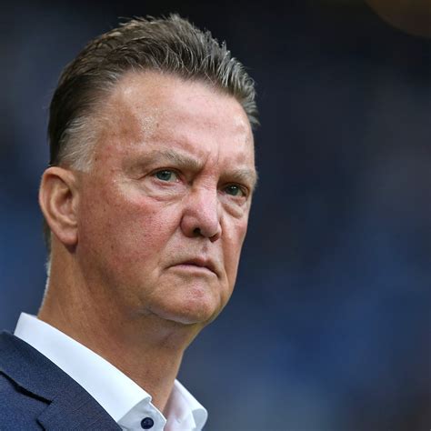 Louis van gaal (a great manager no doubt) played a very rigid style of football which is not very much suited to the premier league. Louis Van Gaal / Van Gaal Responds To Rooney Claim Over ...