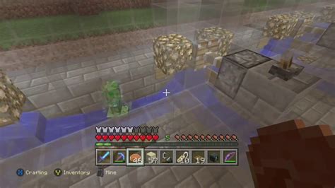 Charged Creeper In Survival Minecraft On Xbox One Edition