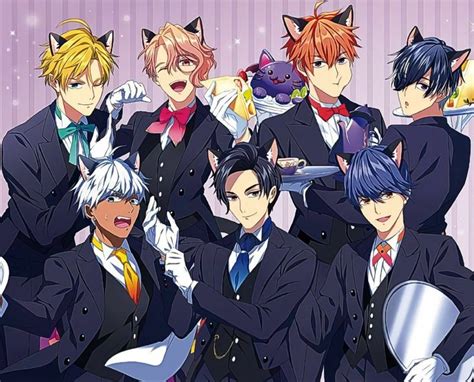 7 Brothers From Obey Me With Cat Ears Obey Me Obey Belp