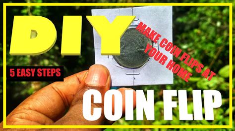 Diy How To Make A Coin Flip At Home Youtube