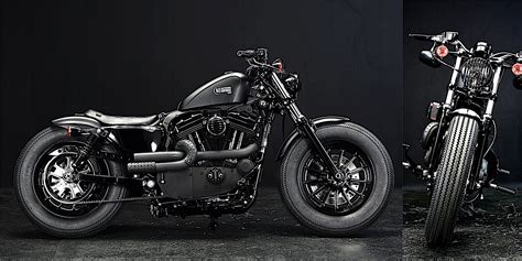 Harley Davidson Sportster Forty Eight Looks Best On Fat Tires Even In
