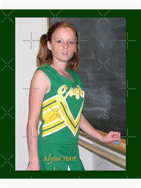 Alyssa Hart Cheerleader T Shirt Get Your Today Postcard For Sale By Histria Redbubble