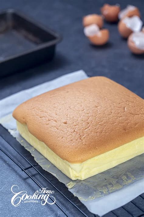 Taiwanese Castella Cake Fluffy Vanilla Sponge Cake Recipe