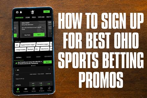ohio sports betting promos how to sign up before tonight s launch amnewyork