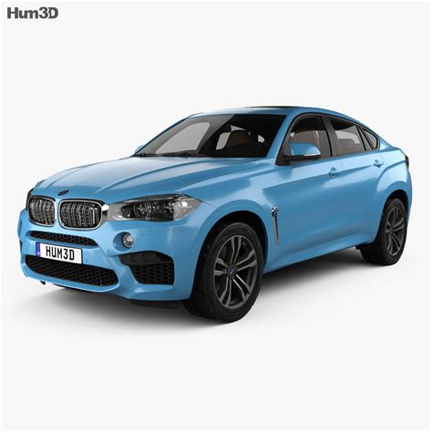 The interior of the x6 has changed quite a bit for 2016. BMW X6 M with HQ interior 2015 3D model - Vehicles on Hum3D