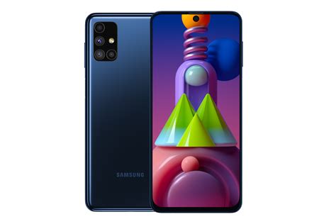 Samsung galaxy (stylised as sλmsung galaxy since 2014, previously stylised as samsung galaxy; Galaxy M51 8GB/128GB (Blue) - Price & Specs | Samsung India
