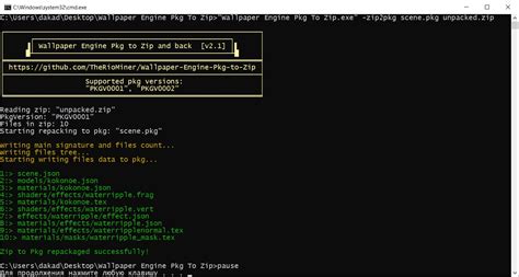 Use them as wallpapers for your mobile or desktop screens. GitHub - TheRioMiner/Wallpaper-Engine-Pkg-to-Zip: Simple ...