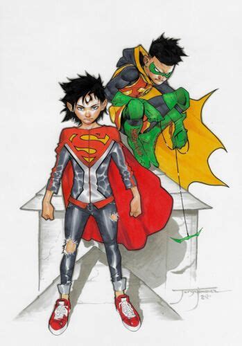 Super Sons Superman Batman Jonathan Damian Dc Comics