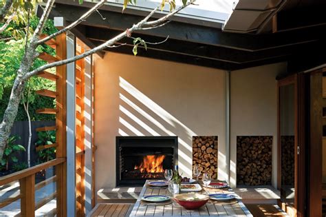 See more ideas about exposed rafters, house design, home. Glade House: Modern Home with Raking Ceilings and Exposed ...