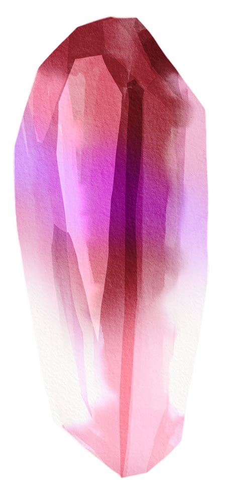 Watercolor Painted Crystal 11215910 Png