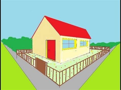 Apprendre le dessin en perspective, ce n'est pas si sorcier, mais ça peut faire peur à certains. Dessiner en perspective (11/20) porte et fenêtre en 3D ...