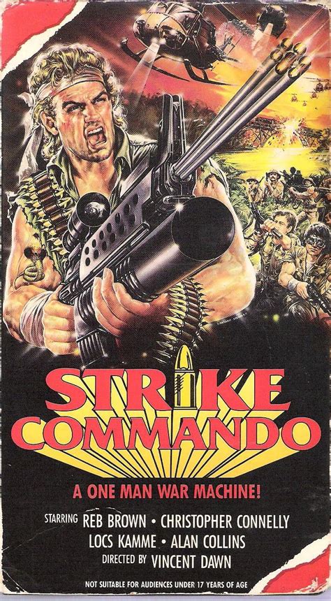 Strike Commando Vhs Reb Brown Christopher Connelly Louise