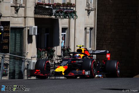 Let's see how the teams are getting on:pic.twitter.com/jws36l04cx. Pierre Gasly, Red Bull, Baku City Circuit, 2019 · RaceFans
