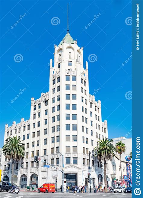 Hollywood First National Bank Building Editorial Stock Image Image Of