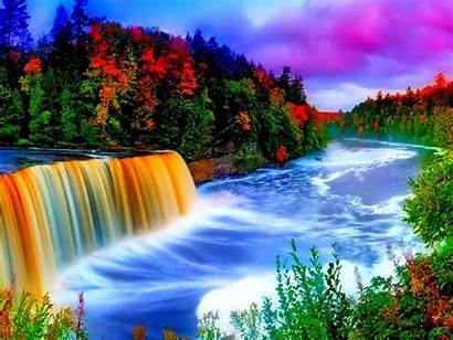 Background Colorful Waterfall Wallpapers Wallpapers13