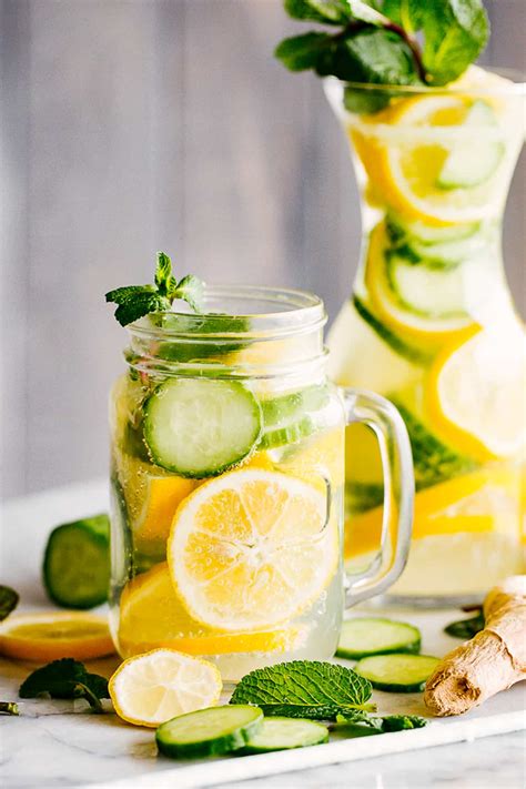 Cucumber Lemon Water Easy Weeknight Recipes