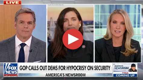 Watch Rep Mace Calls Out Democrats For Hypocrisy On Border Wall Capitol Security