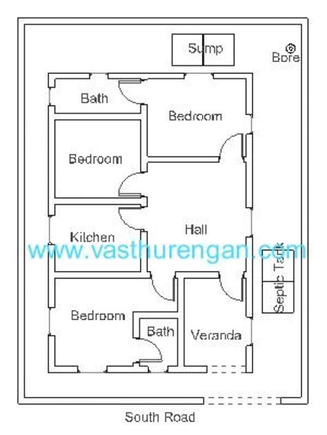 Vastu Plan For South Facing Plot 5 Vasthurengancom