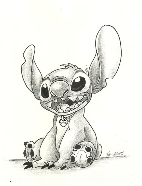 Stitch Stitch Drawing Disney Drawings Sketches Lilo And Stitch Drawings
