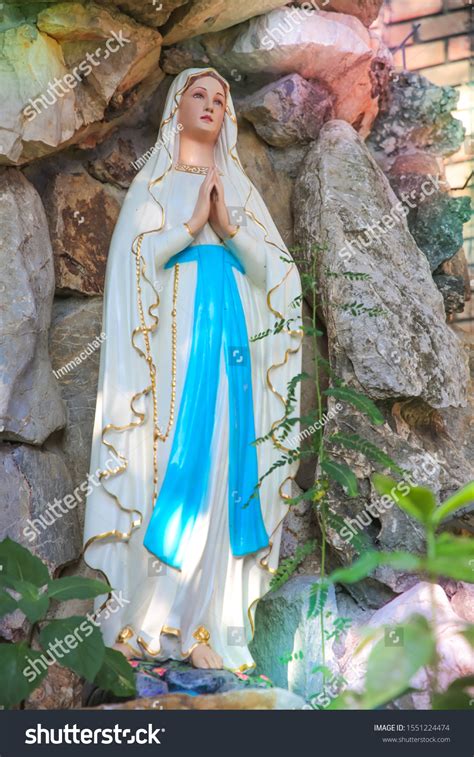 Our Lady Lourdes Catholic Virgin Mary Stock Photo Edit Now 1551224474