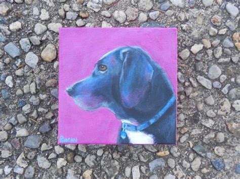 5x5 Custom Painting Of Your Petgreat T By Hoganarthouse On Etsy 75