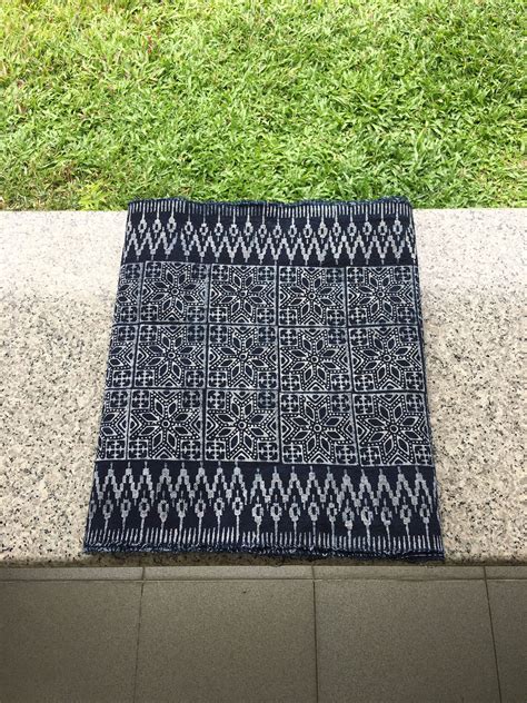width-14-80-hmong-indigo-batik-cotton-hand-block-fabric-etsy-indigo-batik,-hmong-batik,-batik