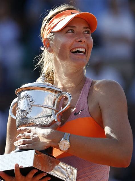 It was held at the stade roland garros in paris, france. Sharapova beats Simona Halep in French Open final