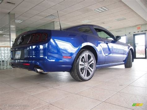 2013 Deep Impact Blue Metallic Ford Mustang V6 Coupe 63781200 Photo