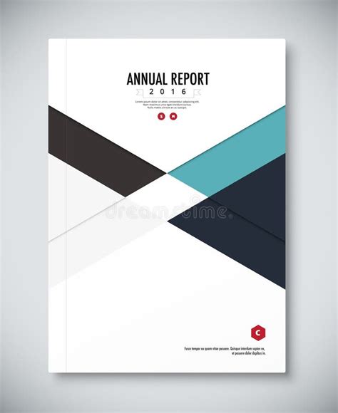 Corporate Annual Report Template Design Corporate Business Document