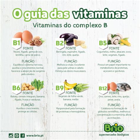 Supermercados Brio Biológico Vitamina B Fonte E Função Nutrição E