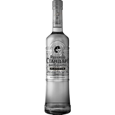 Russian Standard Platinum Vodka Anyfay Next Day Delivery Available