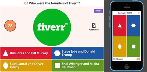 Create a kahoot quiz on a topic of your choice by Alexicoo