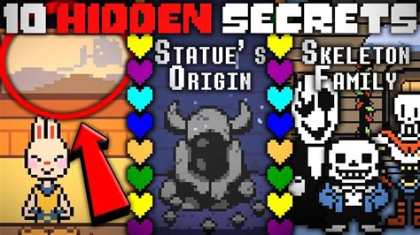 10 Amazing Undertale Secrets You Never Knew About Undertale Theory
