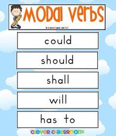 *note some modal auxiliary verbs have a specific use in the past, but i have not included them in this chart. 1000+ images about Modal verbs and adverbs on Pinterest ...