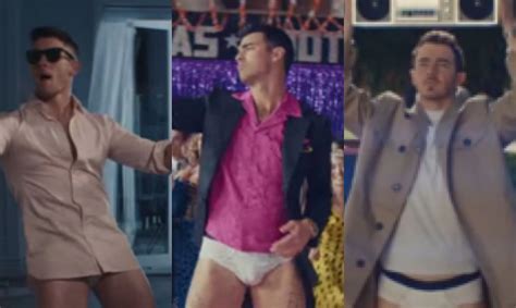 Jonas Brothers Dance In Their Underwear In New Music Video